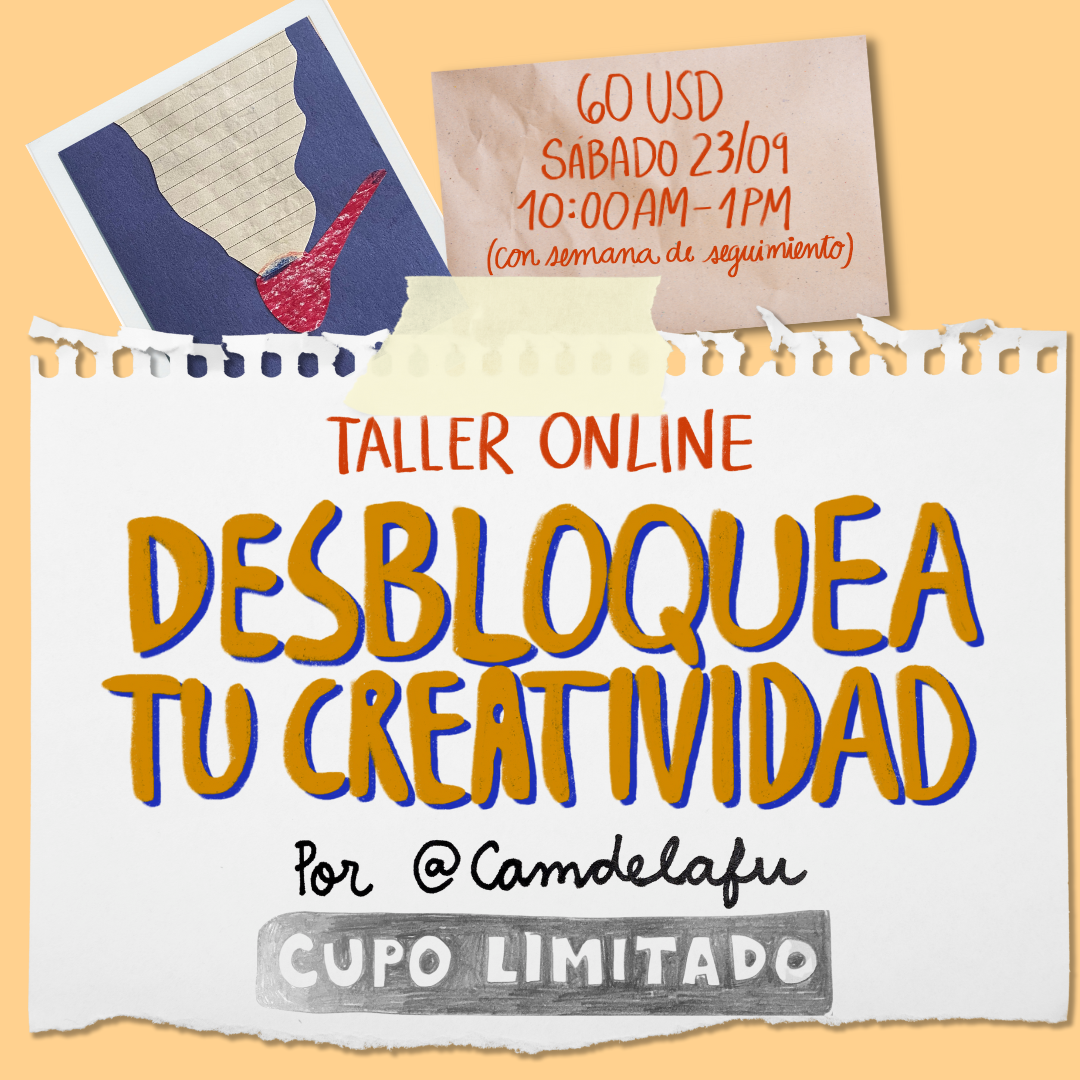 Taller online: Desbloquea tu creatividad